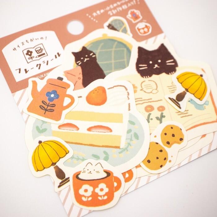 Stickers - thème "tea time"