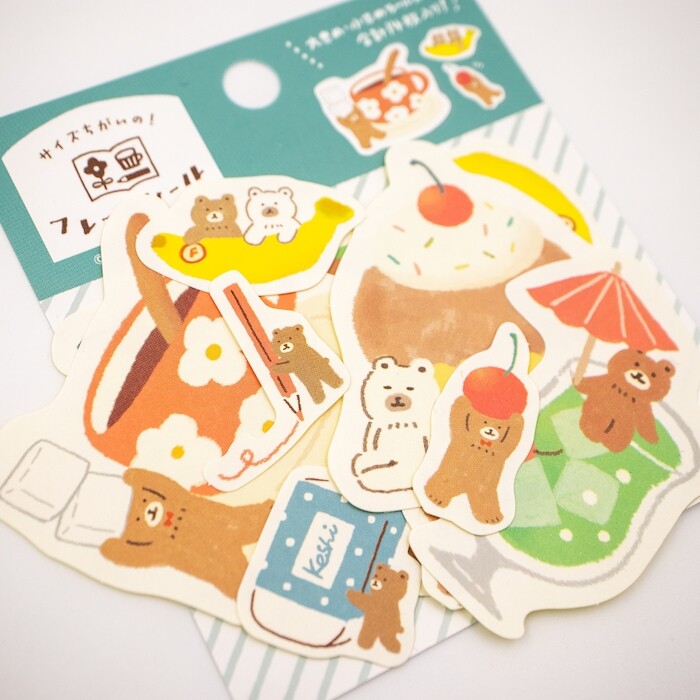 Stickers - thème "ourson"