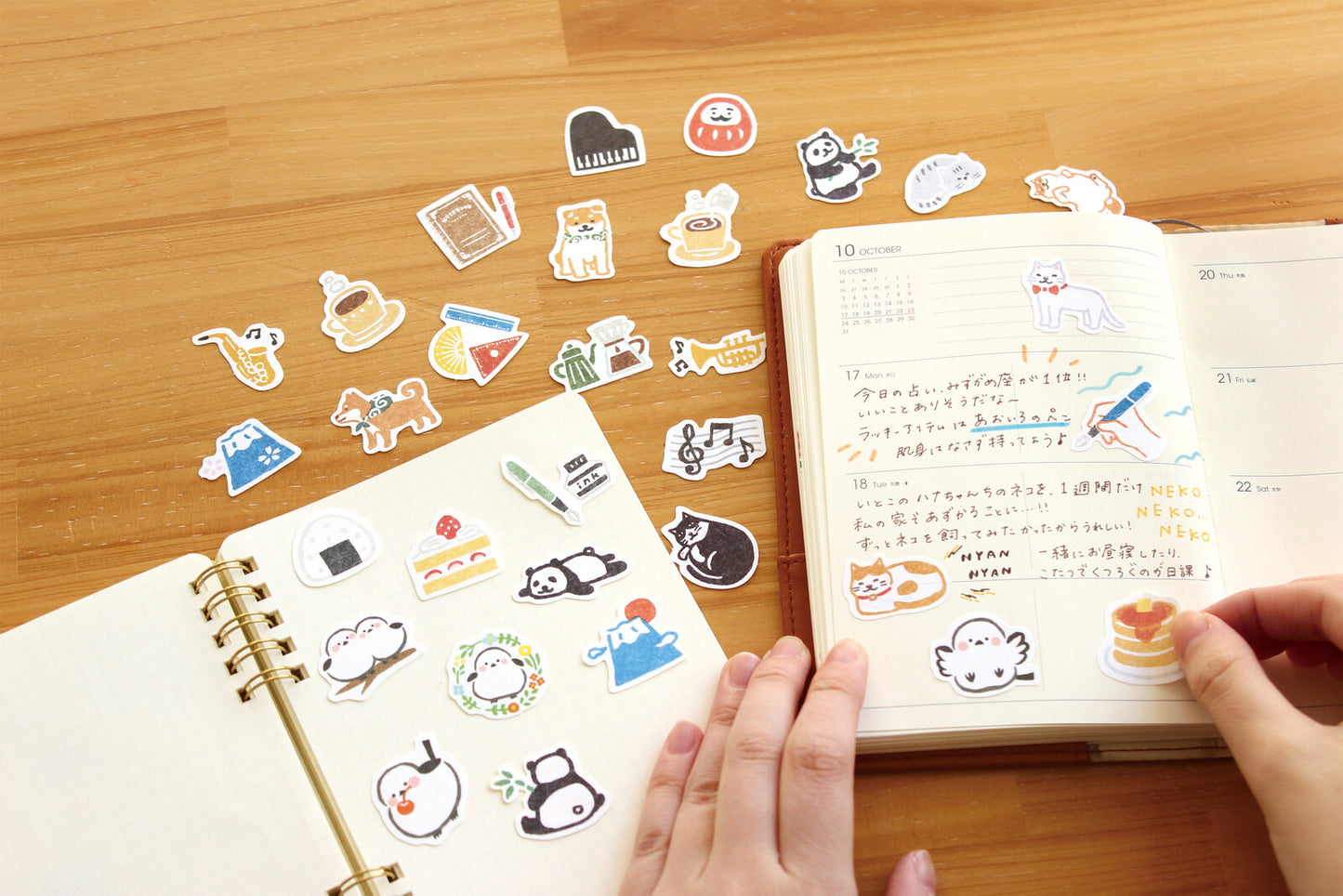 Stickers - thème "café"