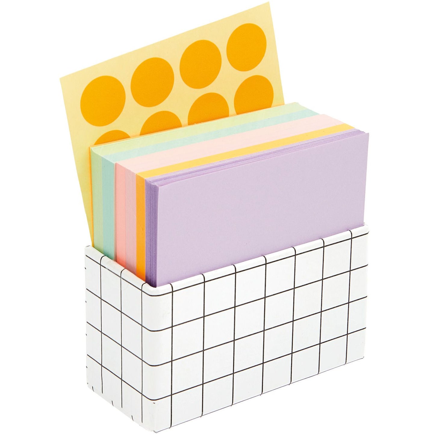 Boîte à notes pastel