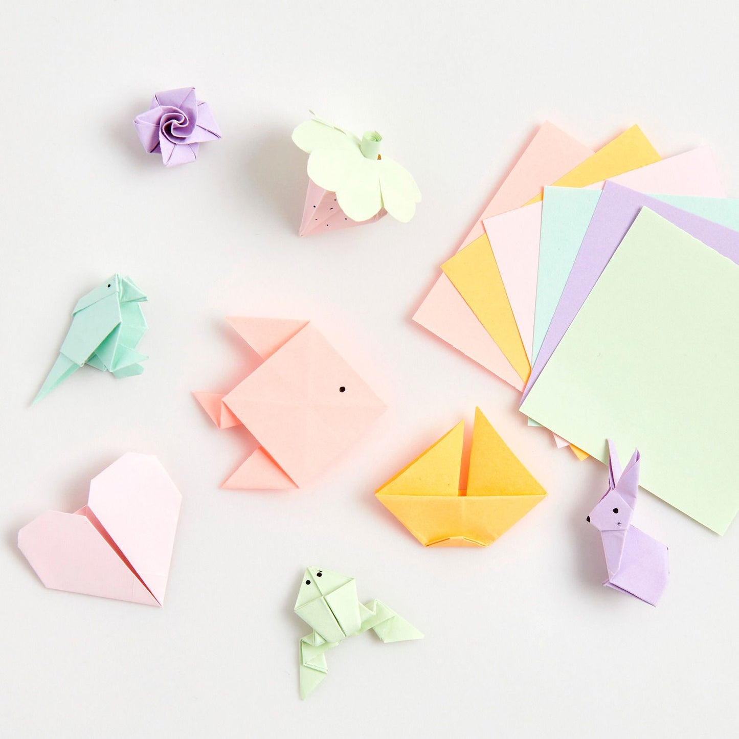 Boîte à mini notes pastel