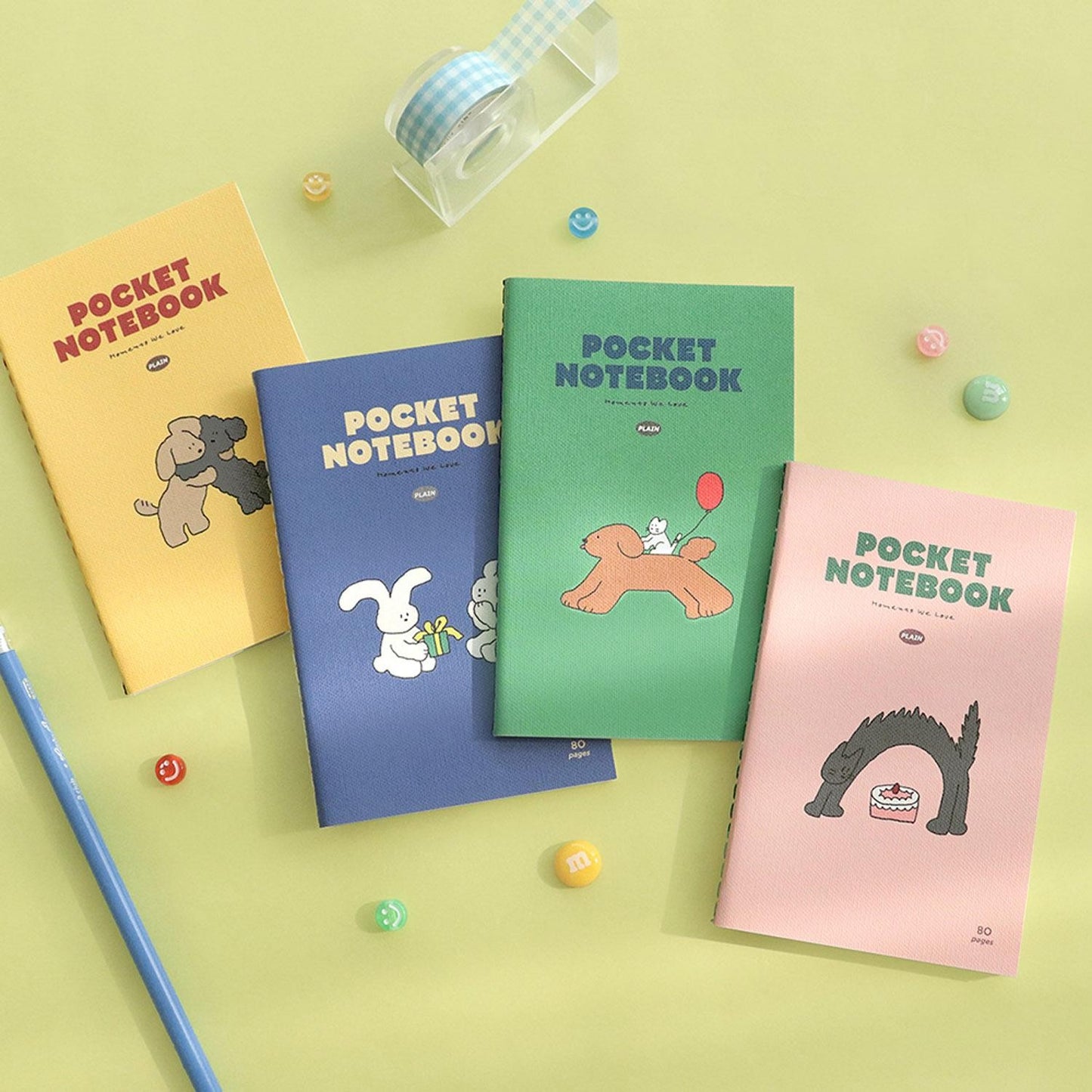 Pocket notebook - rose