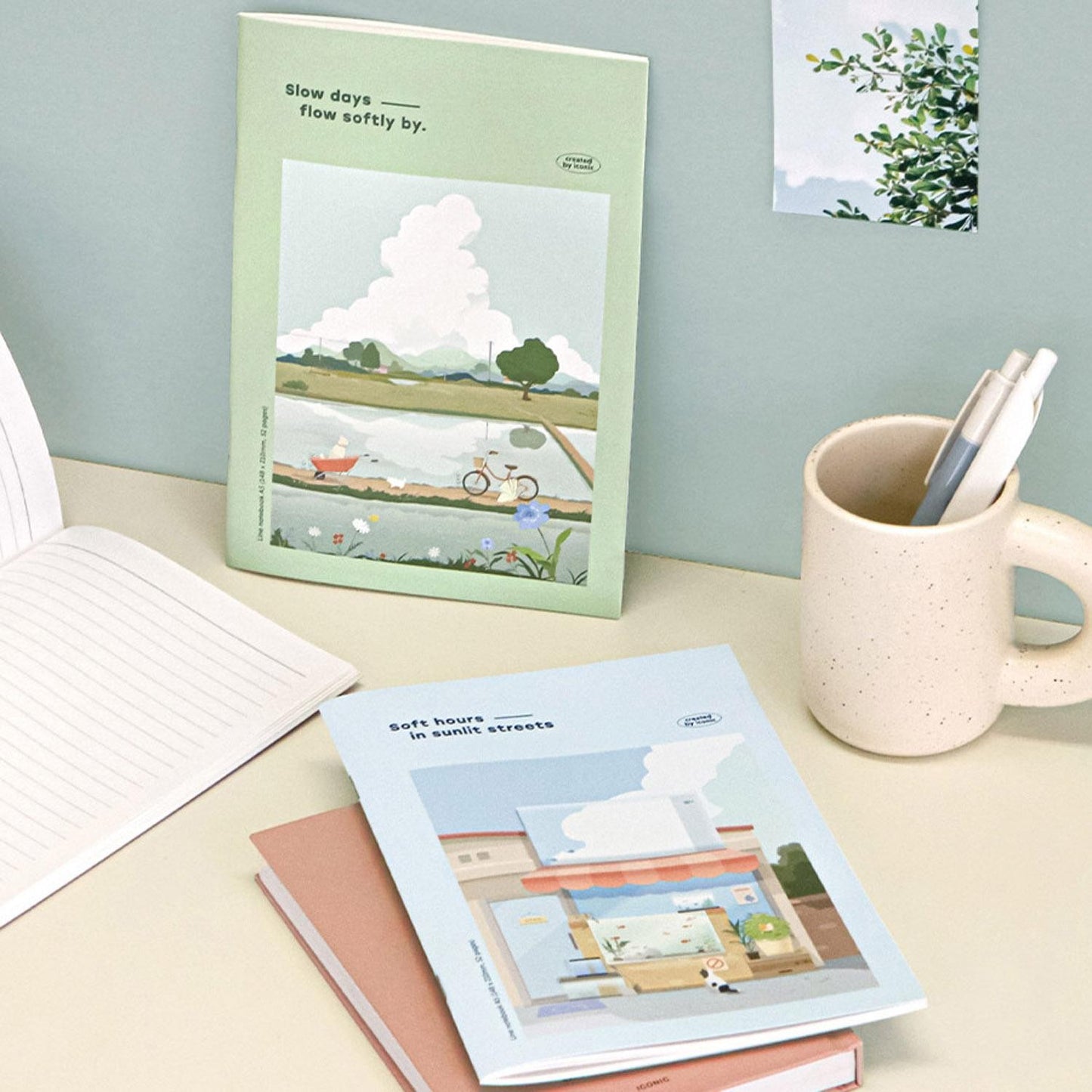 Carnet illustré "Soft hours"
