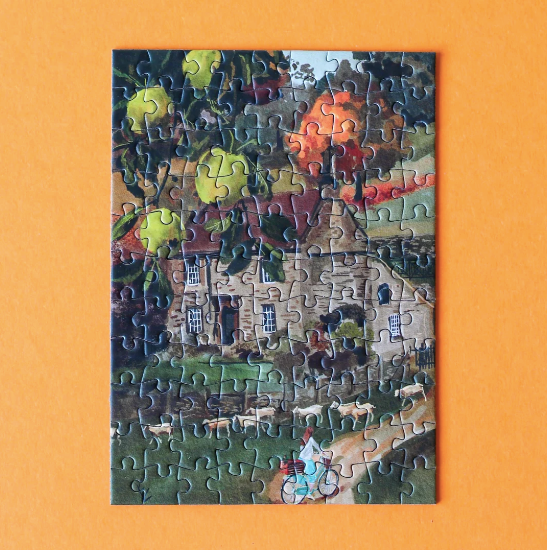 Mini Puzzle - English cottage