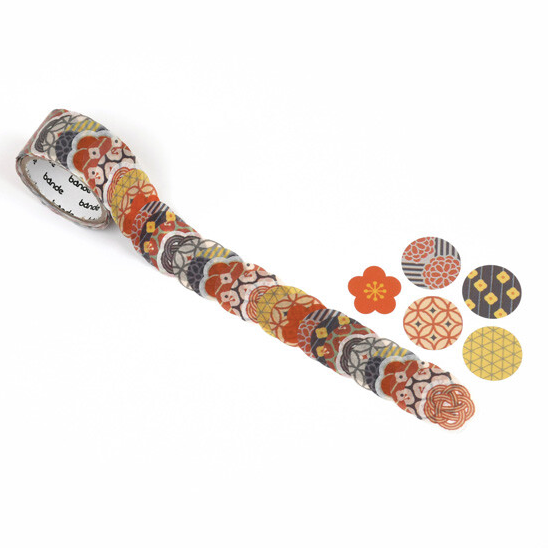 Masking Tape Gommettes "Motifs japonais"