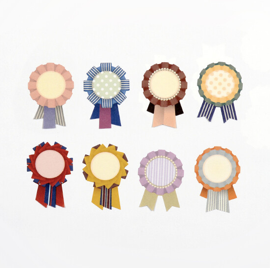 Masking Tape Gommettes "Cocardes"