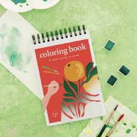 Bloc de coloriage Tropical