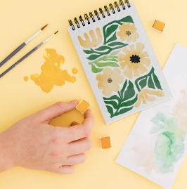 Bloc de coloriage Tropical