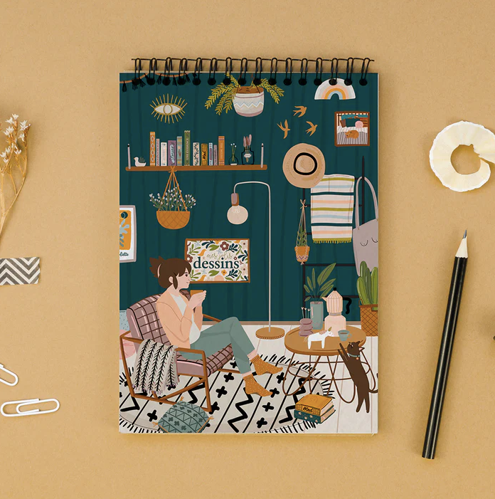 Carnet de dessin - Cosy