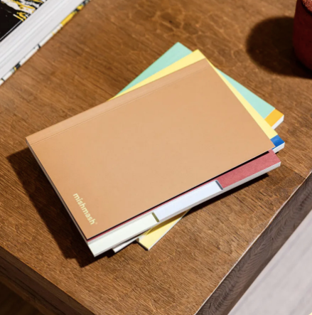 Carnet Mocha - 3 sections