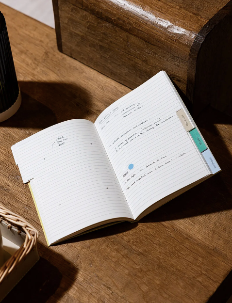 Carnet Jaune - 5 sections