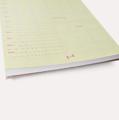 Bloc - planner quotidien parme