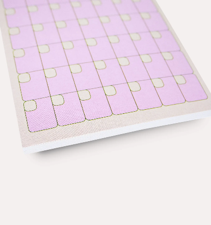 Notes autocollantes - planner mensuel