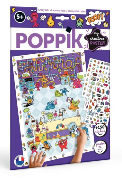 Poster créatif - Petits monstres