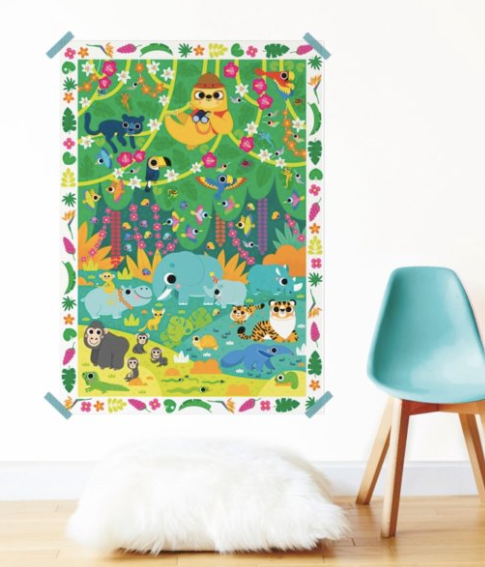 Poster créatif - Jungle