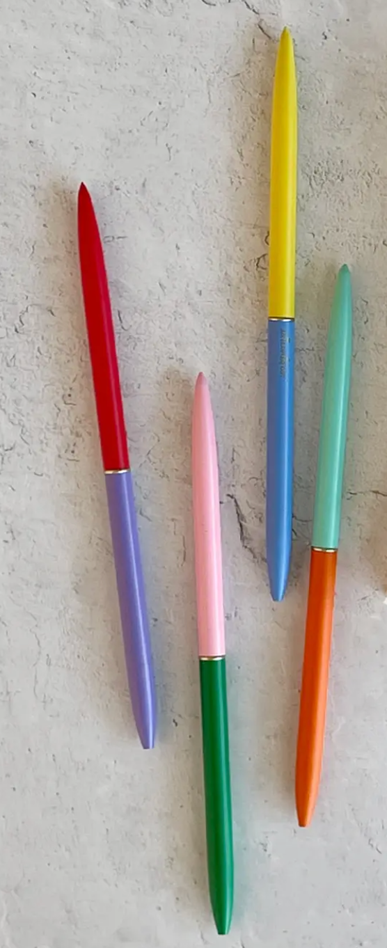 Stylo bille Colorblock duo