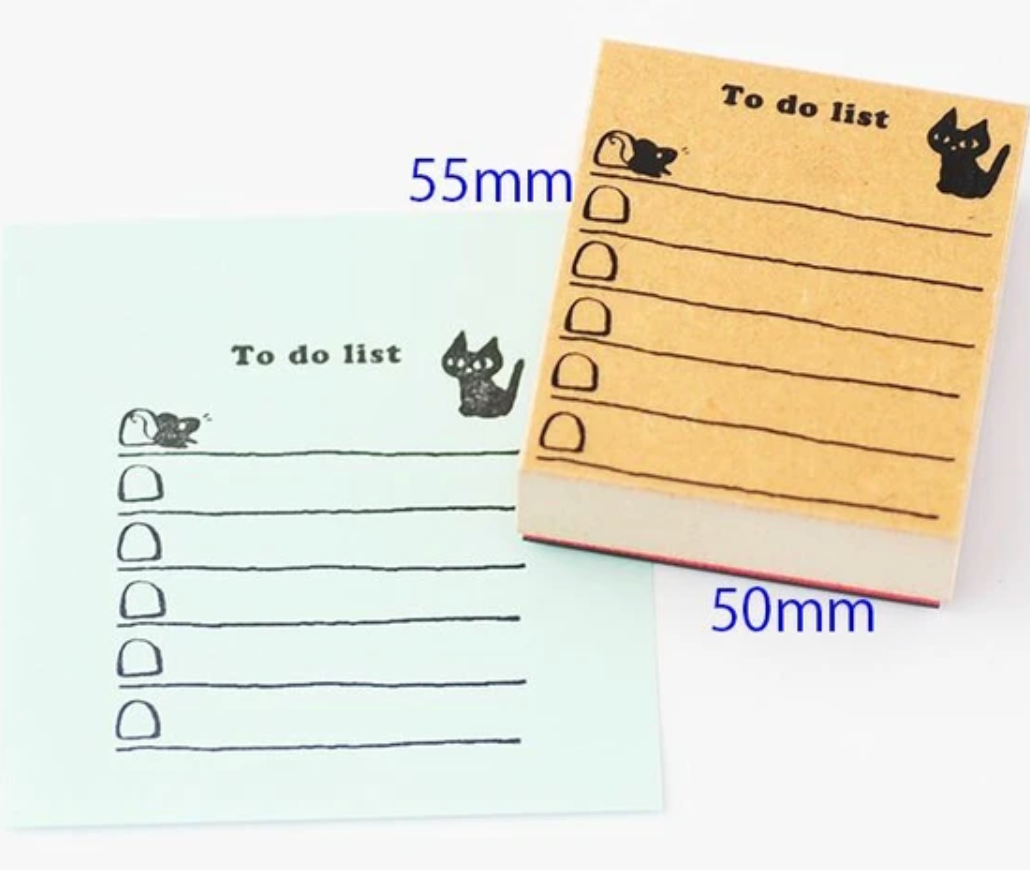 Tampon "To do list"