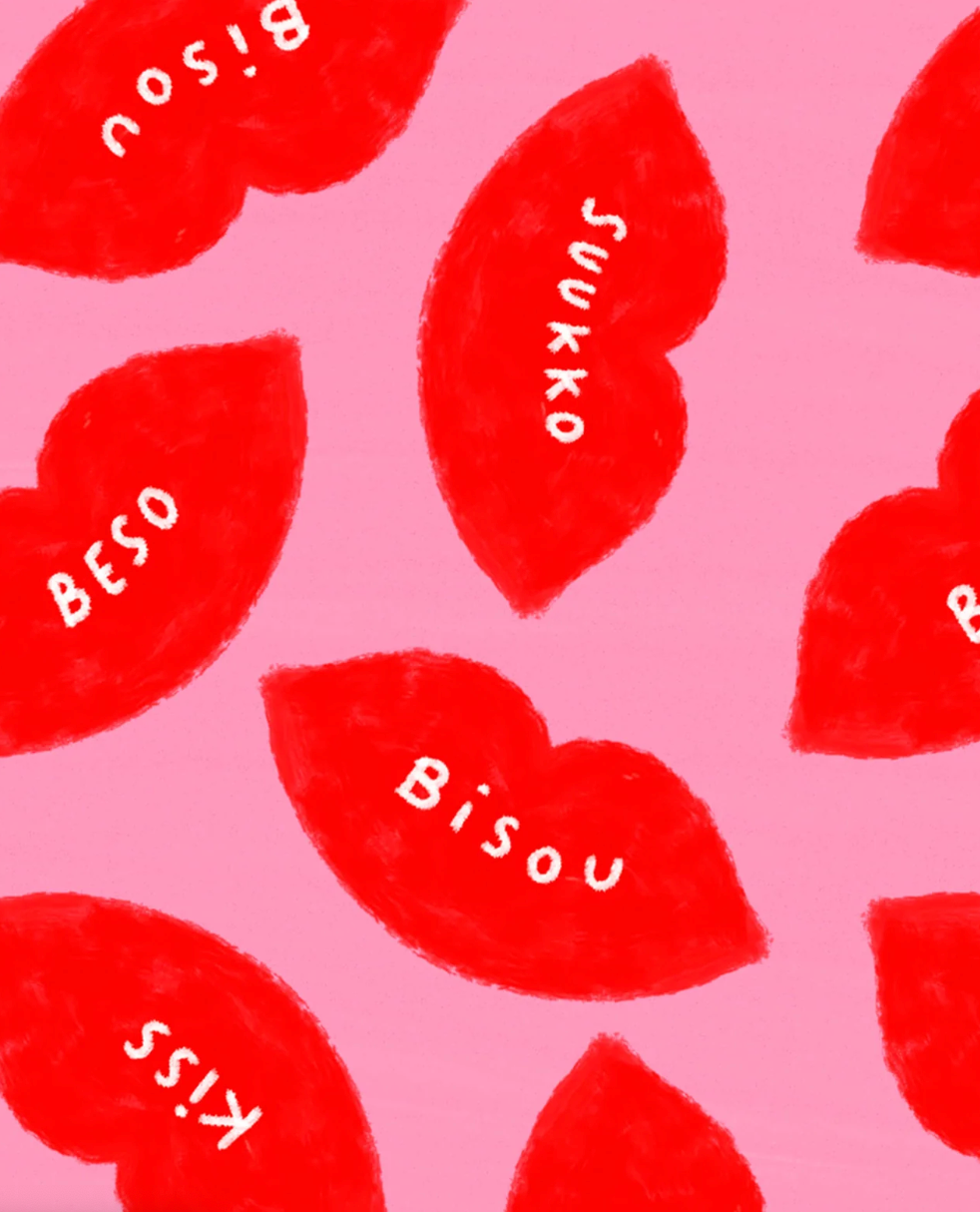 Eventail "lips"