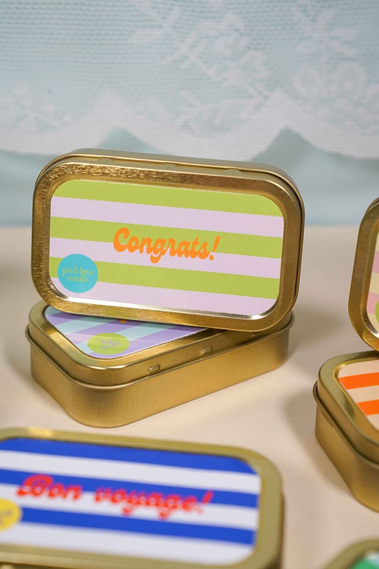 Bougie "congrats"
