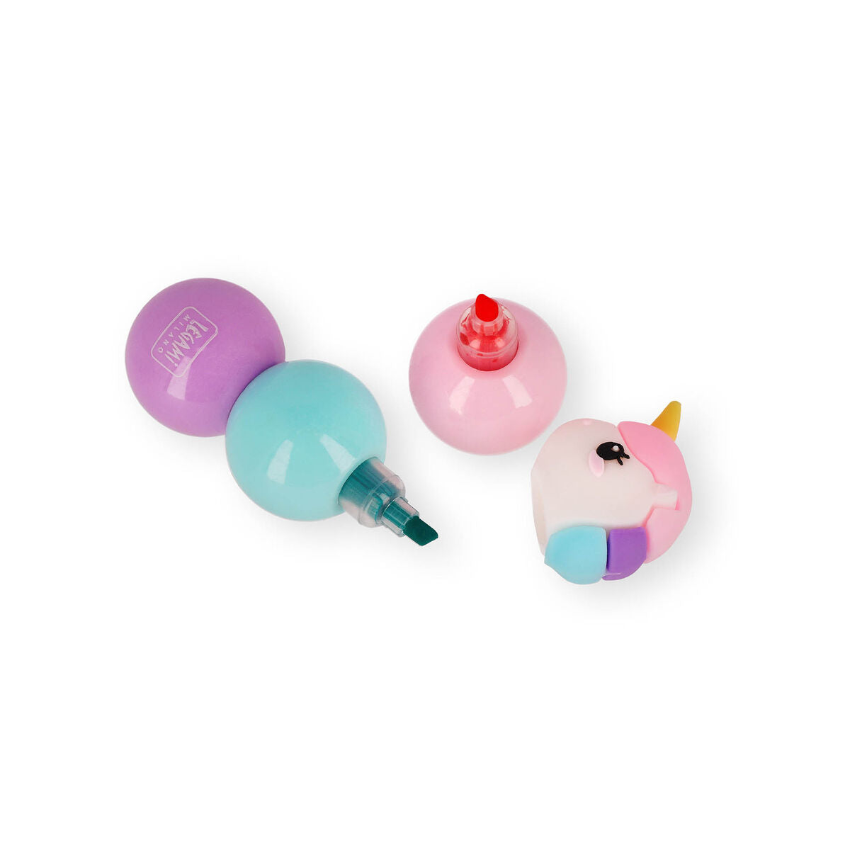 Surligneur 3-en-1 licorne