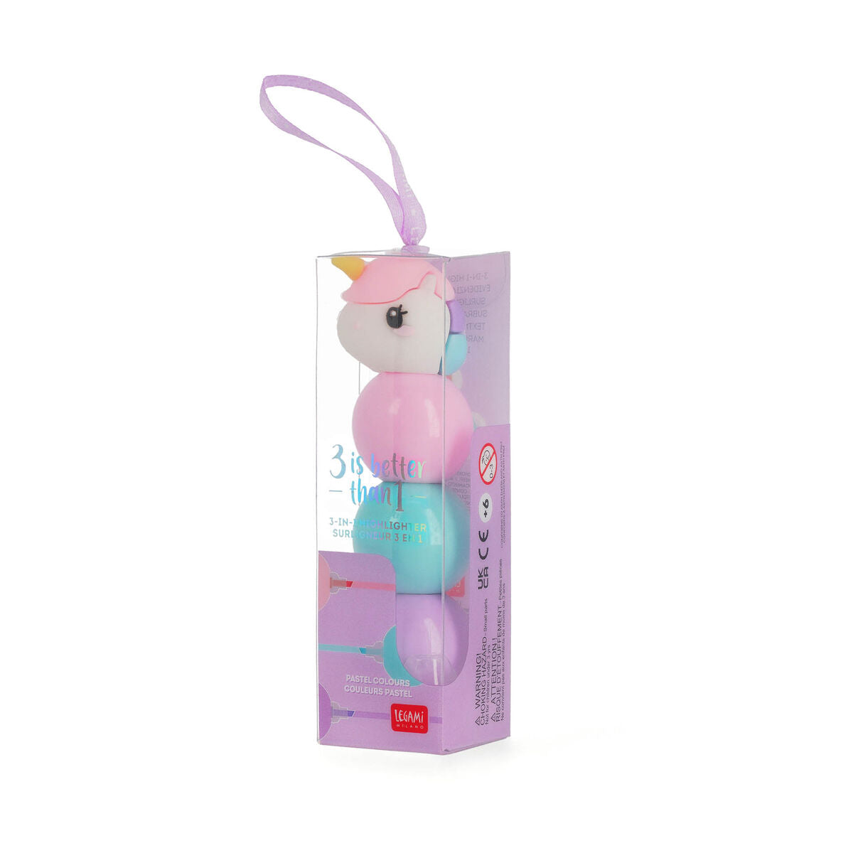 Surligneur 3-en-1 licorne