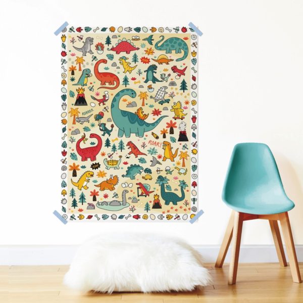 Poster créatif - Dinosaures