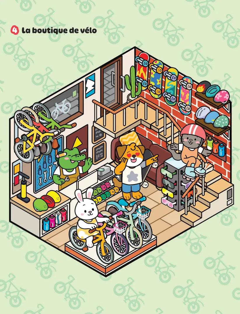 Stickers book - Mini Boutiques