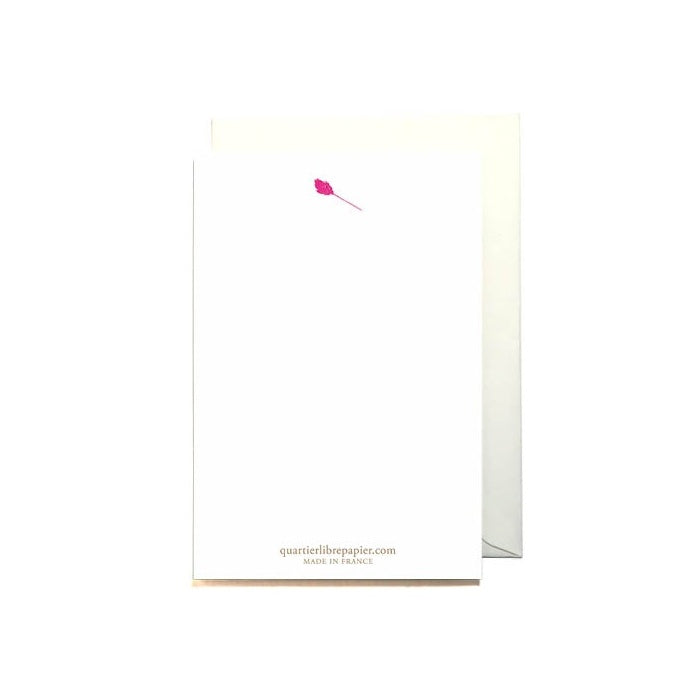 Carte à gratter - Bouquet