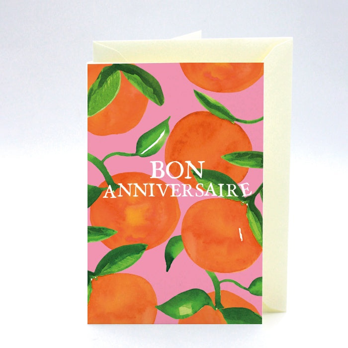 Joyeux Anniversaire - oranges