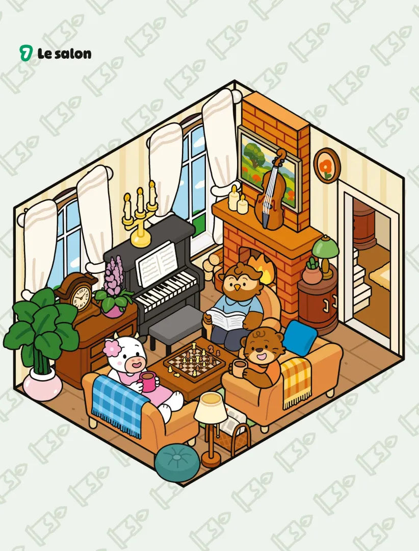 Stickers book - Mini Home