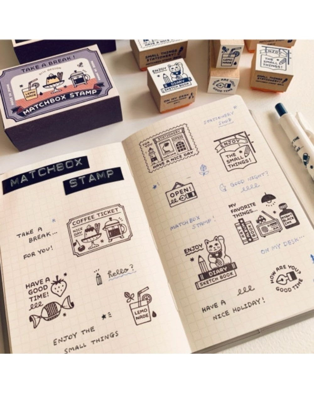 Set "on my desk"