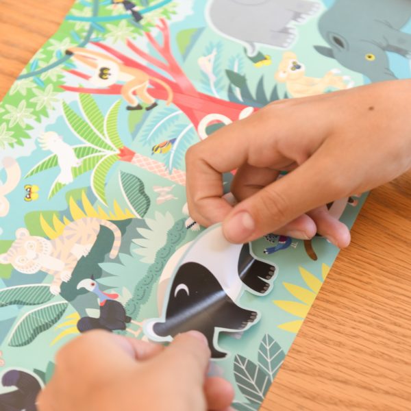 Box de stickers - Animaux sauvages