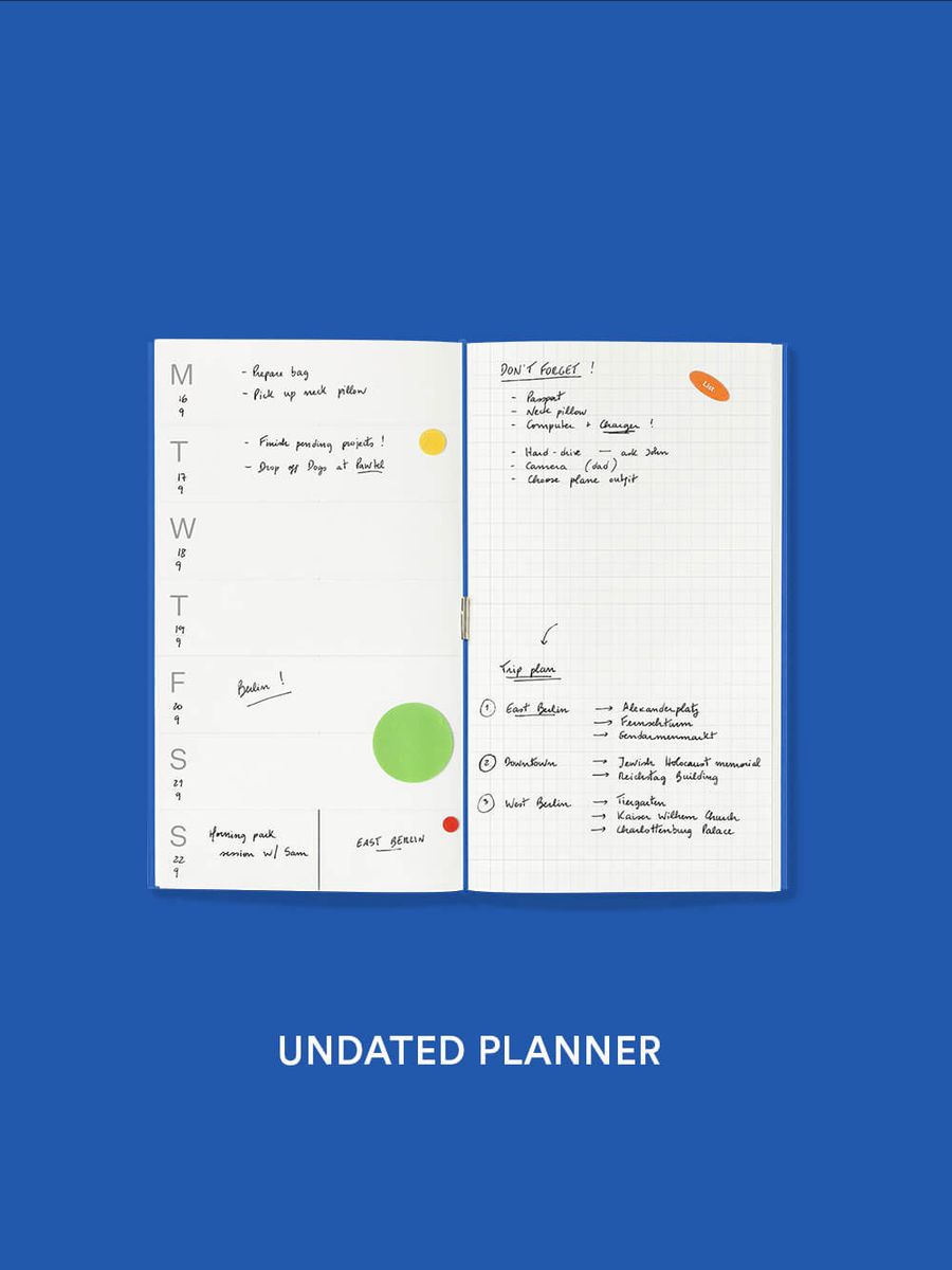 Log - recharge planner non daté