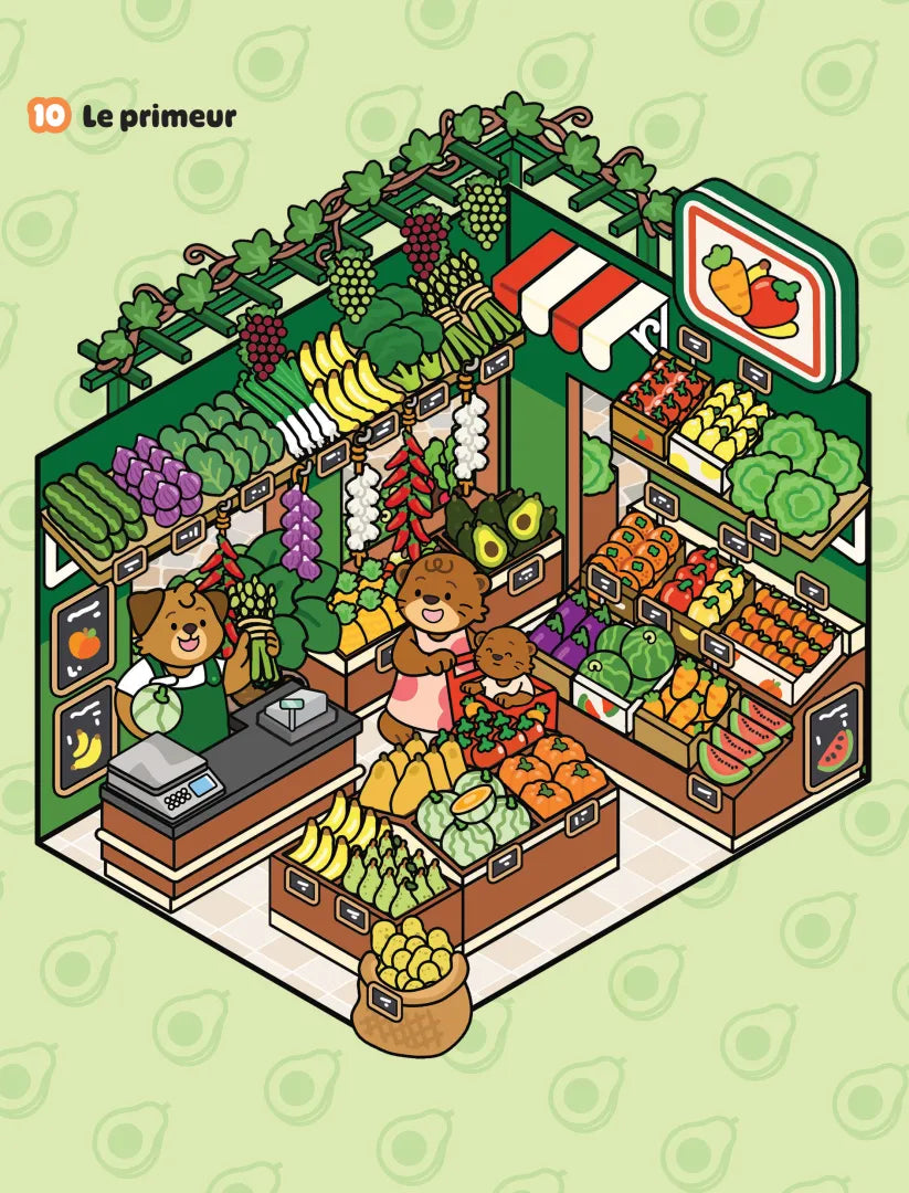 Stickers book - Mini Boutiques