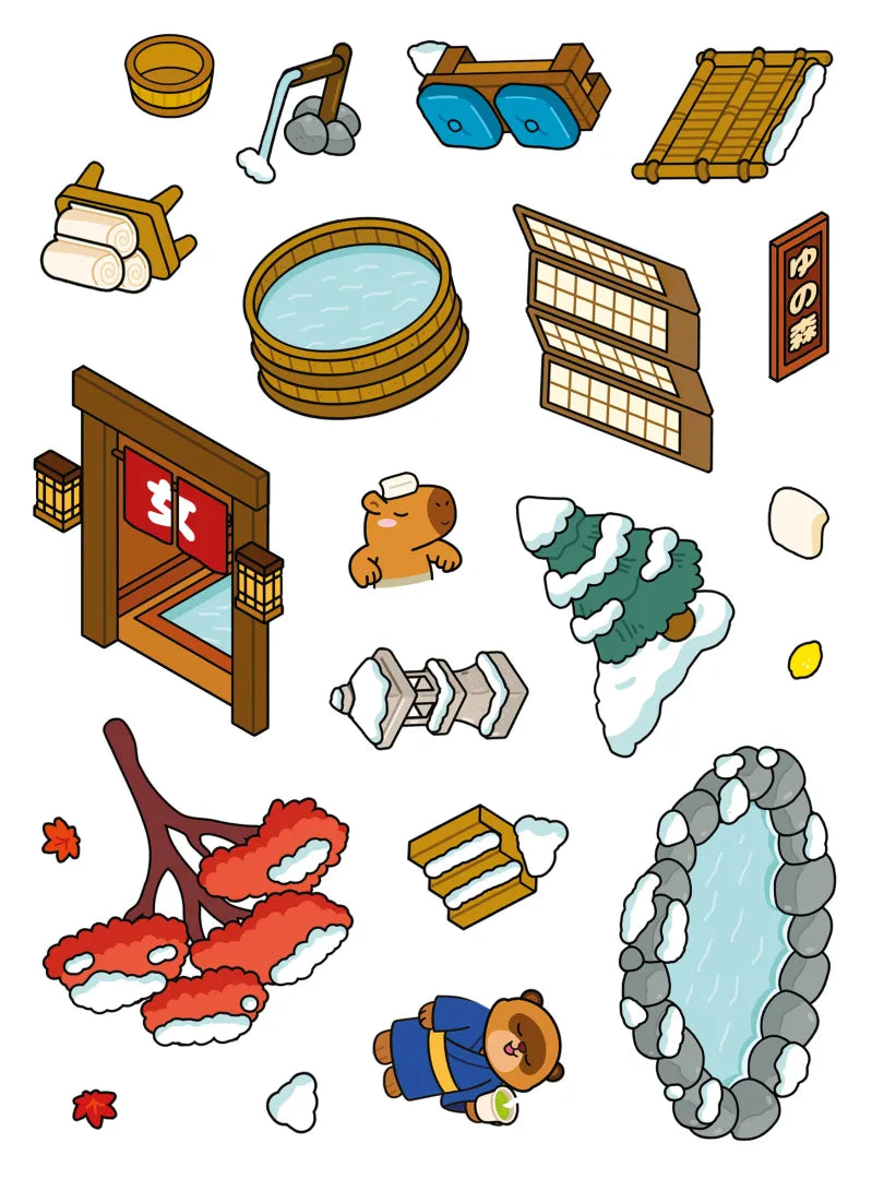 Stickers book - Mini Japon