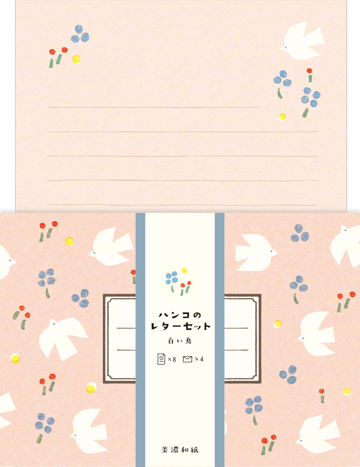 Papier à lettres - oiseaux