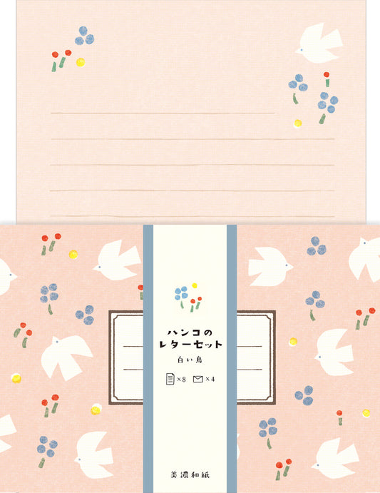 Papier à lettres - oiseaux