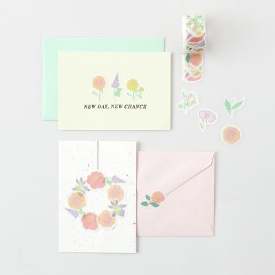 Masking Tape Gommettes "Fleurs"