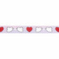 Masking tape "Oiseaux/Coeurs"