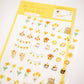 Mini stickers jaunes