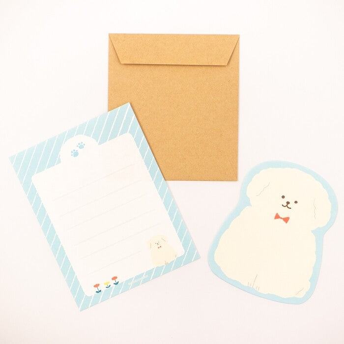 Papier à lettres - chien