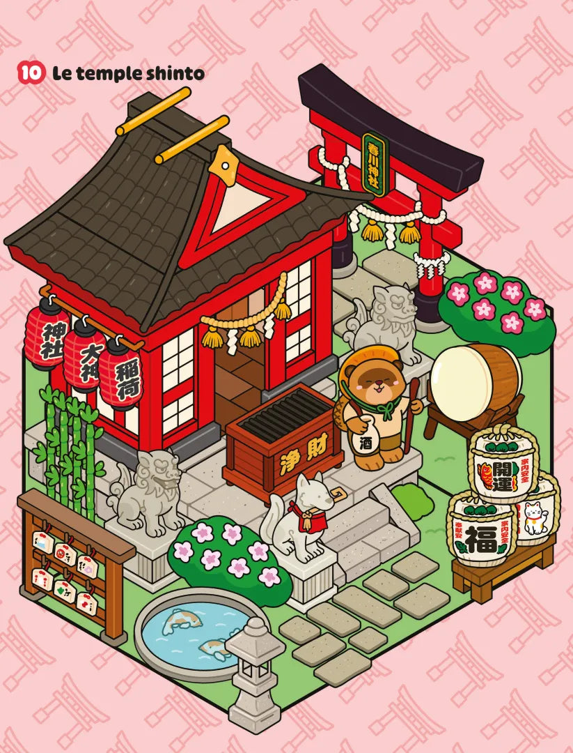 Stickers book - Mini Japon
