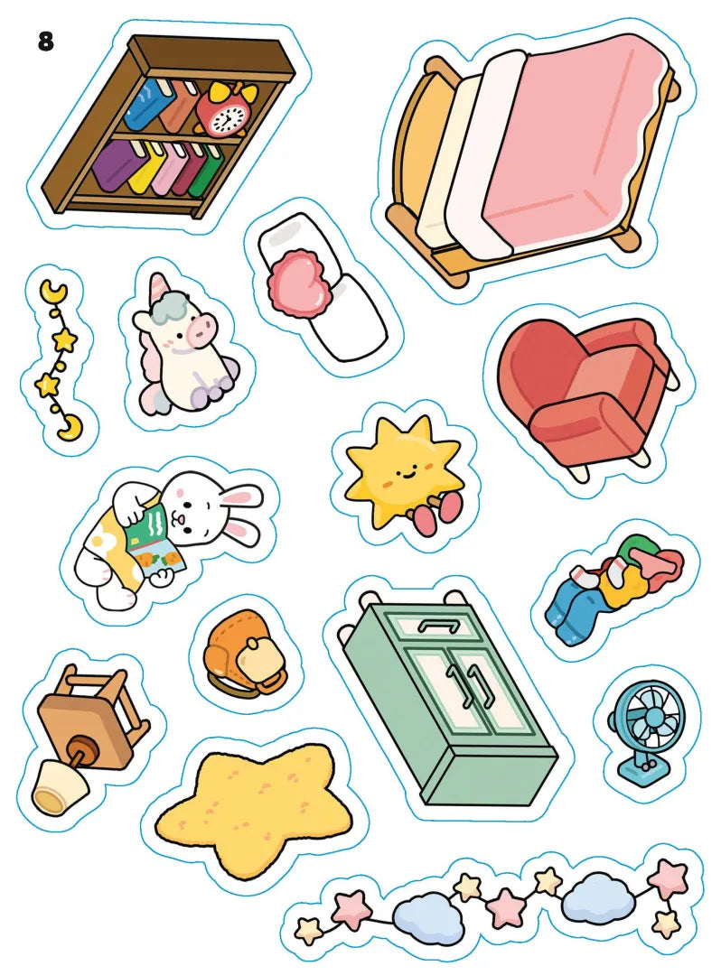 Stickers book - Mini Home