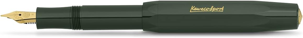 Stylo Plume Vert forêt