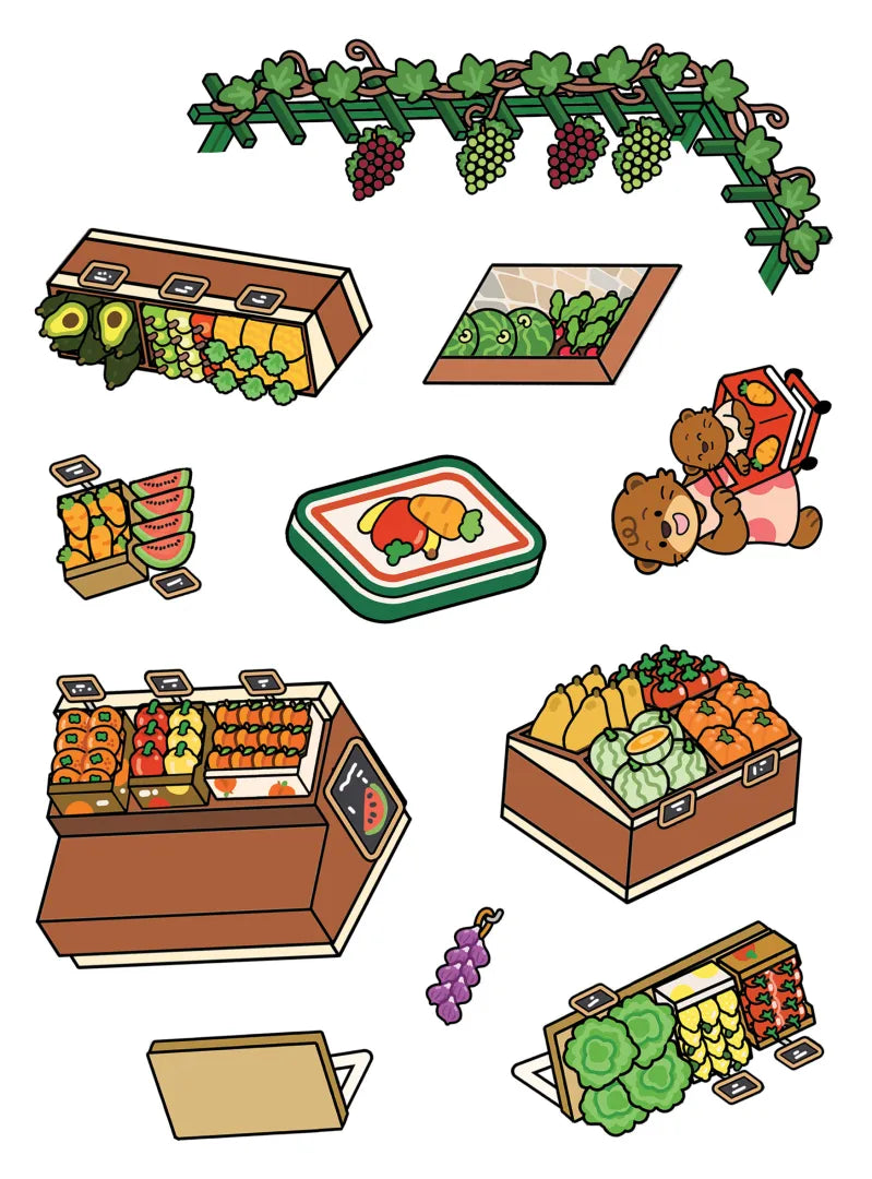 Stickers book - Mini Boutiques