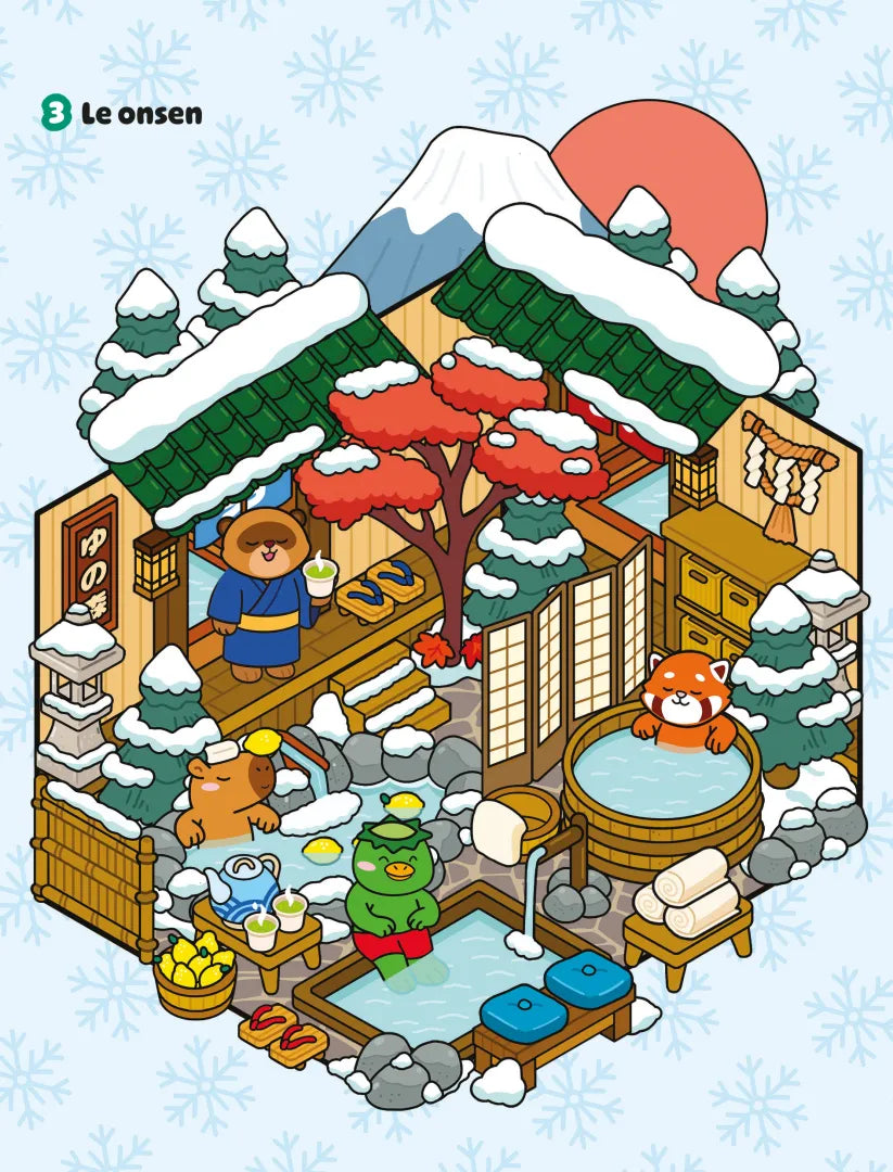 Stickers book - Mini Japon
