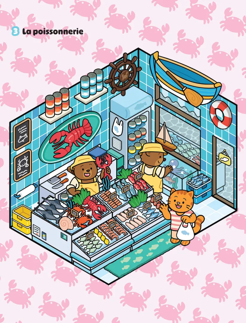 Stickers book - Mini Boutiques