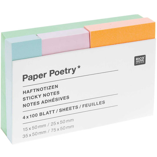 Post-it colorés