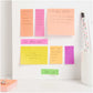 Post-it colorés