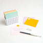 Boîte à notes pastel